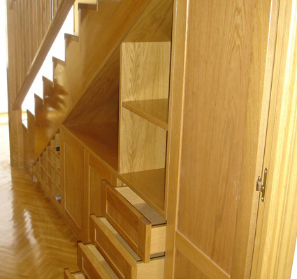 escaleras de madera a medida