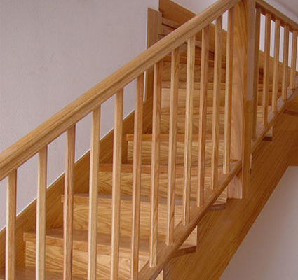 escaleras de madera a medida